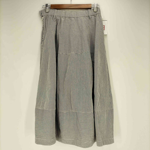 コットンハウスアヤ Cotton House Aya YESTERDAY CROSS ヒッコリー ストライプ スカート レディース JPN:M