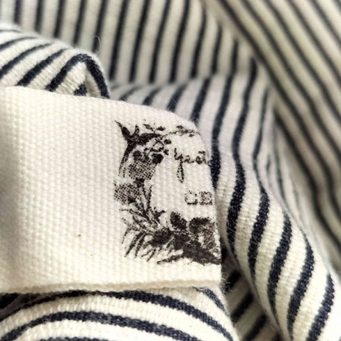 コットンハウスアヤ Cotton House Aya YESTERDAY CROSS ヒッコリー ストライプ スカート レディース JPN:M
