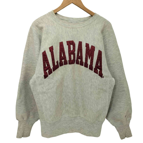 チャンピオン Champion 90s 刺繍タグ REVERSE WEAVE ALABAMA アーチロゴ クルーネック スウェット メンズ import:M