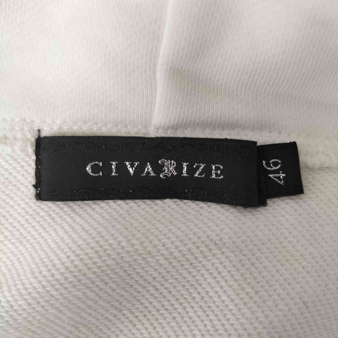 シヴァーライズ CIVARIZE ローズスカル接合半袖ロングパーカー Y2K メンズ 46