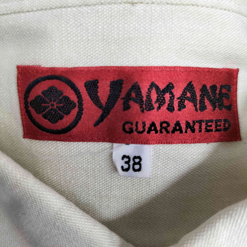 ヤマネギャランティード YAMANE GUARANTEED ハーフボタン L/S BD シャツ メンズ US:38