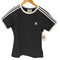 アディダスオリジナルス adidas Originals スリーストライプ ロゴ刺繍Tシャツ レディース JPN:XL