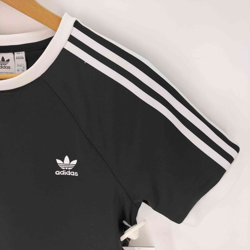 アディダスオリジナルス adidas Originals スリーストライプ ロゴ刺繍Tシャツ レディース JPN:XL