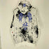 レフレム REFLEM ラインストーンタイダイZIP HOODIE メンズ