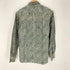 フォーティーファイブアール 45R 総柄 藍染め インディゴ染め L/S シャツ レディース JPN:3