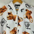 トラヴァストウキョウ TRAVAS TOKYO Logo bears chiffon blouson クマ柄シフォンブルゾン メンズ FREE