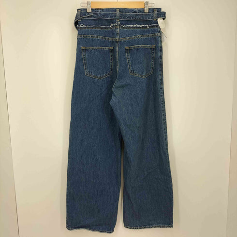 マウジー moussy FOLD WAIST WIDE STRAIGHT レディース JPN:2