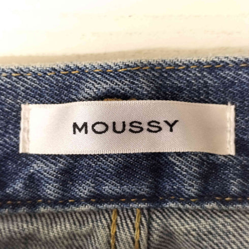 マウジー moussy FOLD WAIST WIDE STRAIGHT レディース JPN:2
