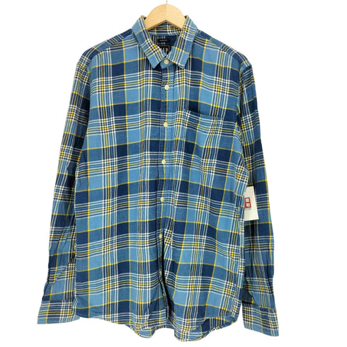 ギャップ Gap STANDARD FIT スタンダード フィット チェック柄 シャツ メンズ import:L