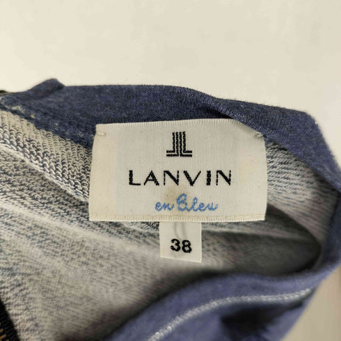 ランバン LANVIN リボンデザイン ノースリーブ カットソー レディース 38