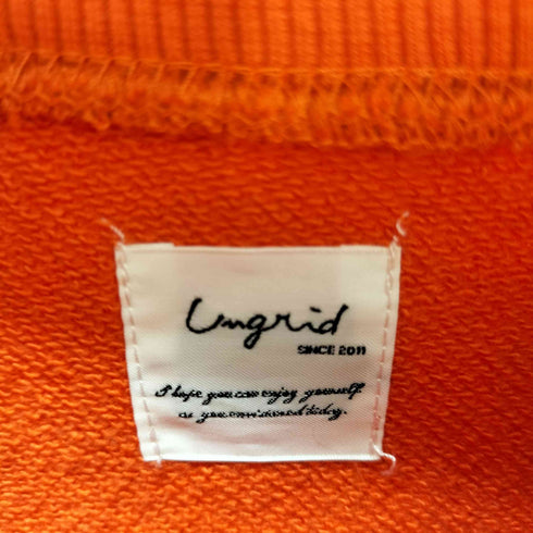 アングリッド Ungrid ダメージデザイン ルーズスウェット レディース FREE