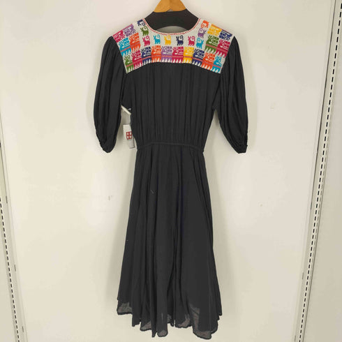 CAROLINA K メキシカン 民族刺繍ワンピース レディース XS