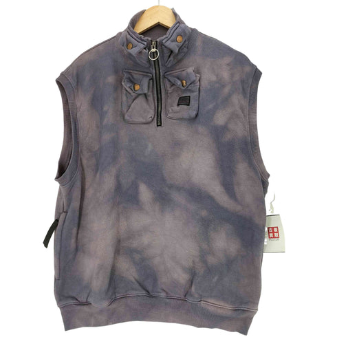 キャピタル KAPITAL French Terry Nickel 4-inch Half-Zip Vest メンズ JPN:4