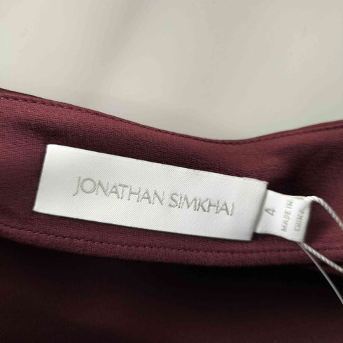 JONATHAN SIMKHAI Cameron One Shoulder Dress レディース 4