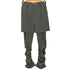 POOLDE 24AW Layered Trousers レイヤードトラウザーパンツ レディース M