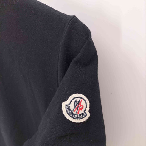 モンクレール MONCLER トリコロールライン カラー ワッペン刺繍リンガーTシャツ メンズ L