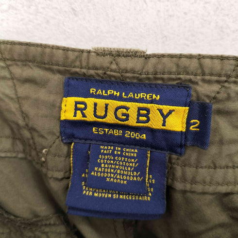 ラグビーラルフローレン Rugby Ralph Lauren 7分丈 カーゴパンツ Y2K レディース 2