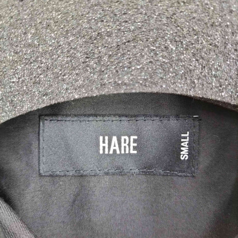ハレ HARE バックプリーツ L/S ショートシャツ メンズ JPN:S