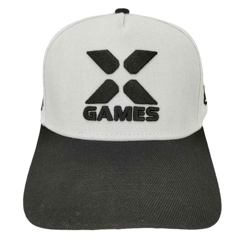 X GAMES グッズ ロゴ刺繍 6パネル キャップ メンズ
