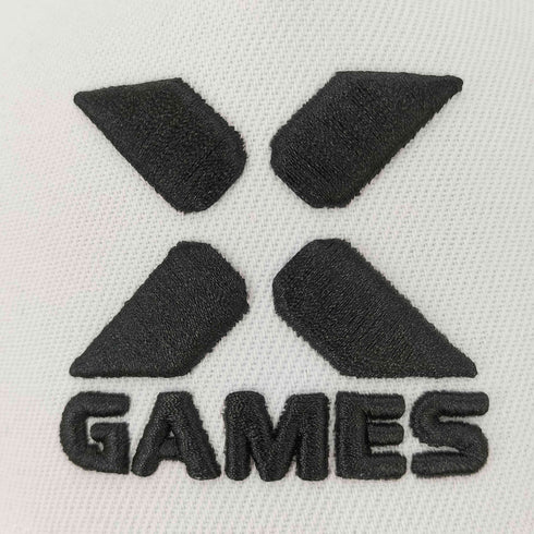 X GAMES グッズ ロゴ刺繍 6パネル キャップ メンズ