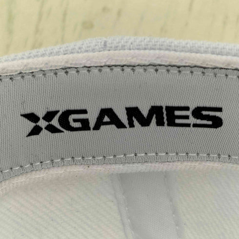 X GAMES グッズ ロゴ刺繍 6パネル キャップ メンズ