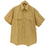 ラングラー Wrangler フロントポケット半袖チェックシャツ メンズ import:M