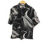 ザラ ZARA Abstract Print Textured Shirt アート柄 半袖シャツ メンズ import:M