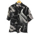 ザラ ZARA Abstract Print Textured Shirt アート柄 半袖シャツ メンズ import:M