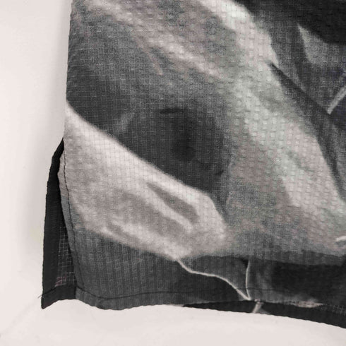ザラ ZARA Abstract Print Textured Shirt アート柄 半袖シャツ メンズ import:M