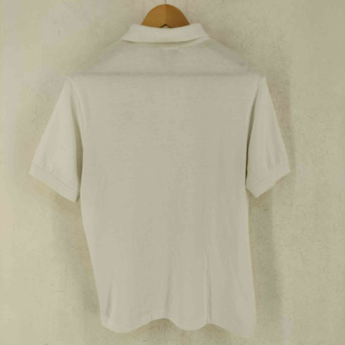 ヘインズ Hanes 80-90s 企業ロゴプリント S/S ポロシャツ メンズ L