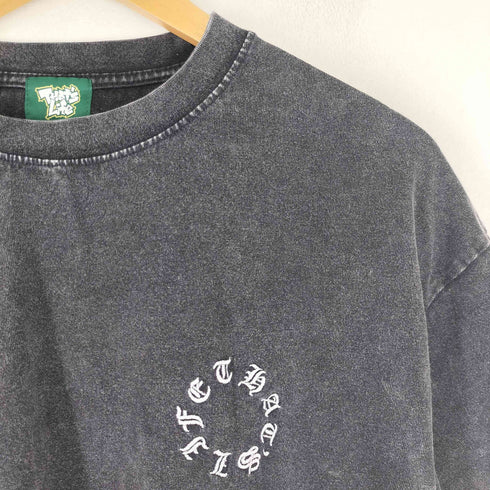 That's Life ヴィンテージ加工 サークルロゴプリント Tシャツ メンズ JPN:L