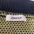 ONCILY ハートレタリングデザイン 襟付き 半袖 カーディガン メンズ JPN:L