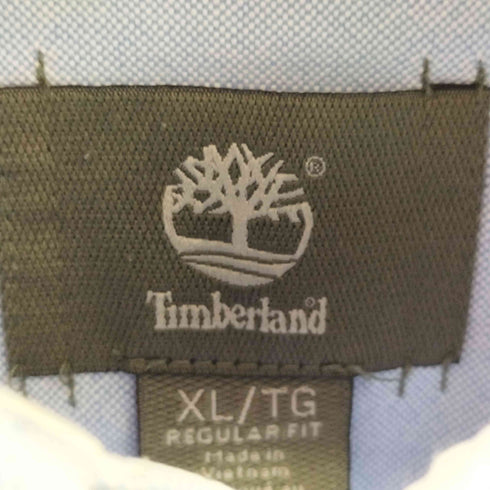 ティンバーランド Timberland 刺繍ロゴ L/S ボタンダウンシャツ メンズ XL