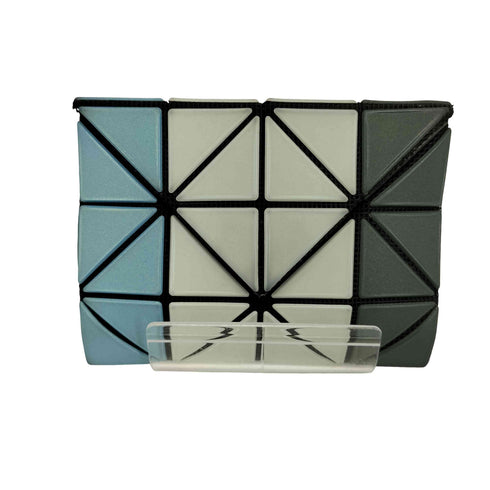 バオバオイッセイミヤケ BAO BAO ISSEY MIYAKE マルチカラー 二つ折り コンパクト カード ウォレット レディース