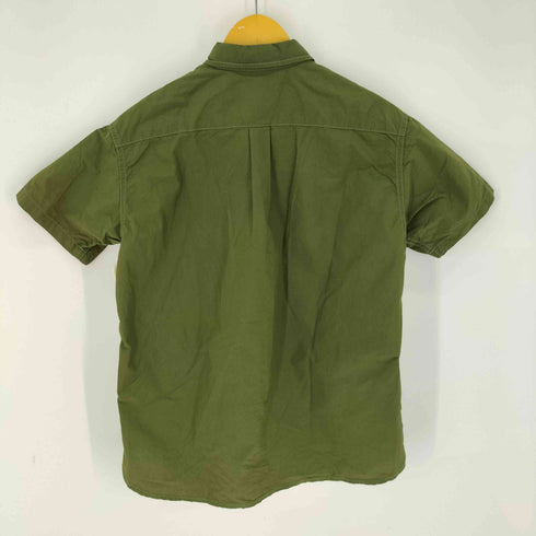 アンドワンダー and wander CORDURA typewriter short sleeve over shirt コーデュラ タイプライター ショートスリーブオーバーシャツ メンズ 00