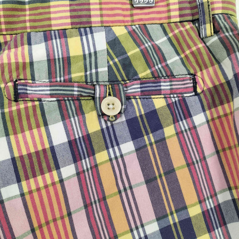 ポロバイラルフローレン Polo by RALPH LAUREN 90s チェック柄 ハーフパンツ メンズ 35