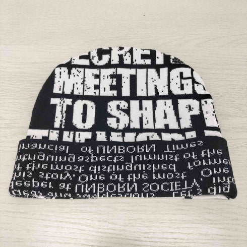 UNBORNSOCIETY グラフィックプリントビーニー メンズ ONE SIZE