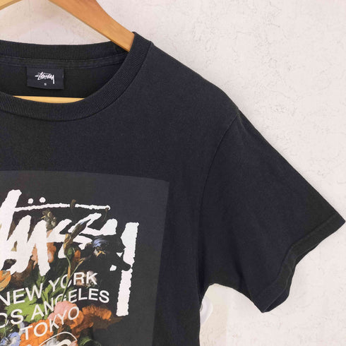 ステューシー Stussy STUSSY ワールドツアー フラワープリント メンズ S