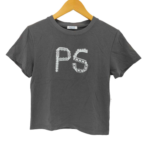 PISCES プリントクルーネックTシャツ レディース