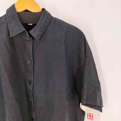コス COS リネン ボックス 半袖 シャツ レディース 34