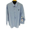 wooalong ストライプコットンシャツ メンズ import:L