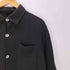 ステューシー Stussy 24SS Flat Bottom Crinkled Shirt フラット ボトム クリンクルド ブラック シャツ メンズ import:M