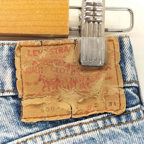 リーバイス Levis ボタン裏J22 スモールE ジップフライデニムパンツ レディース 29/31