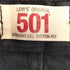 リーバイス Levis パキスタン製 ボタン裏092 スモールE 501 ボタンフライデニムパンツ レディース 28/30
