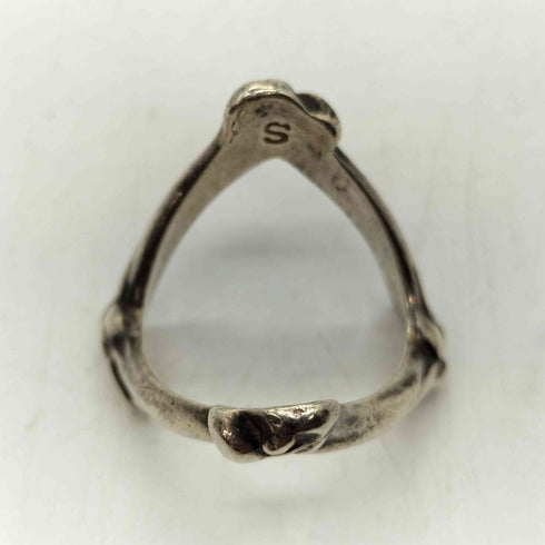 タカヒロミヤシタザソロイスト TAKAHIRO MIYASHITA The SoloIst. Bone Shaped Victory Ring 925 刻印 シルバー リング #15 メンズ 15号
