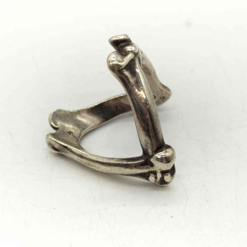 タカヒロミヤシタザソロイスト TAKAHIRO MIYASHITA The SoloIst. Bone Shaped Victory Ring 925 刻印 シルバー リング #15 メンズ 15号
