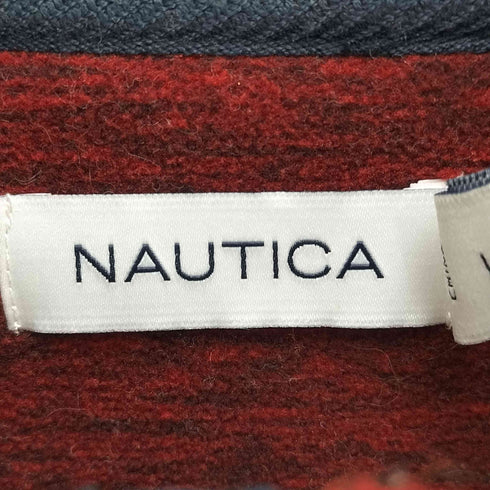 ノーティカ NAUTICA スイッチング ナイロン フリースジャケット メンズ import:L