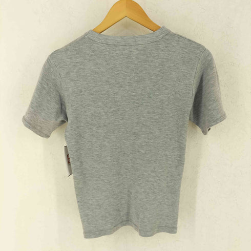 USA製 ポリコットン ニットTシャツ レディース S