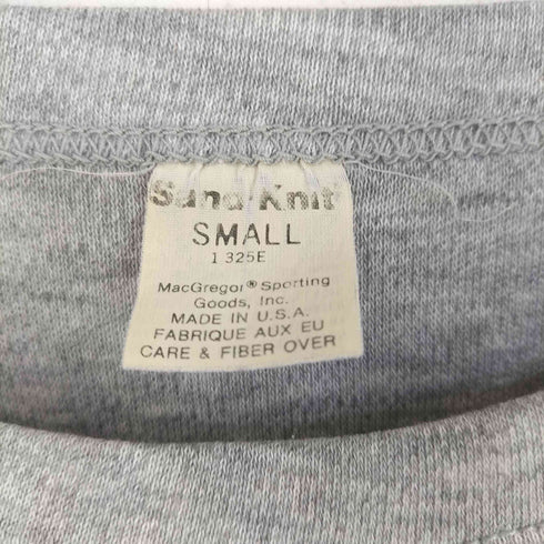 USA製 ポリコットン ニットTシャツ レディース S
