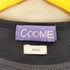 COOME クロップドリブトップス レディース